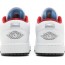 Jordan 1 Low GS Kids Shoes White Red CH6363-470