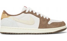 Jordan 1 Retro Low OG Men's Shoes Brown CN3033-941