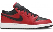 Jordan 1 Low GS Kids Shoes Red CQ5735-059