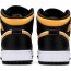 Jordan 1 Mid GS Kids Shoes Black Gold CS3376-086