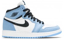 Jordan 1 Retro High OG GS Kids Shoes Blue DE1004-708