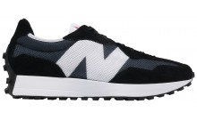 Schwarz Weiß New Balance Schuhe Herren 327 DH0996-235