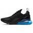 Nike Air Max 270 Men's Shoes Black Blue DW7677-939