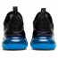 Mężczyźni Air Max 270 Buty Czarne Niebieskie Nike DW7677-939