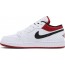 Jordan 1 Low GS Kids Shoes White Red FR0549-674