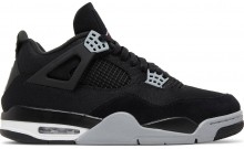 Jordan 4 Retro Women's Shoes Black GB2563-289