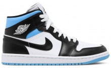 Jordan 1 Mid Men's Shoes Blue HE5600-194