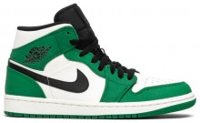 Jordan 1 Mid Men's Shoes Deep Green HJ3493-950