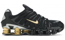 Nike Neymar Jr. x Shox TL Women's Shoes Black Gold HV1763-141