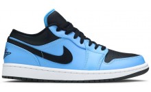 Jordan 1 Low Men's Shoes Blue Black HY7924-559