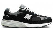 Schwarz Weiß New Balance Schuhe Herren 993 Made In USA ID5883-791