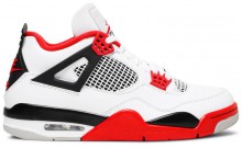 Jordan 4 Retro OG Men's Shoes Red IP4206-173