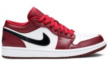 Jordan 1 Low Men's Shoes Red JP0645-355