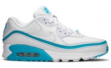 Weiß Blau Nike Schuhe Herren Undefeated x Air Max 90 KO0700-822