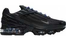 Nike Air Max Plus 3 Men's Shoes Black Light Blue KP8262-189