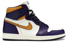 Jordan 1 Retro High SB Men's Shoes Purple LU4666-976