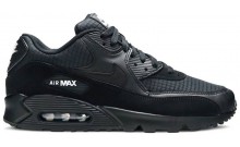 Mężczyźni Air Max 90 Essential Buty Czarne Białe Nike MM0294-836