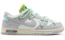 Dunk Off-White x Dunk Low Women's Shoes White MT5951-119