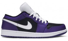 Jordan 1 Low Men's Shoes Purple NZ9065-037