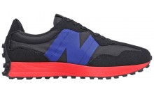 New Balance 327 Men's Shoes Black Red PN7896-694