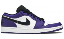 Jordan 1 Low Men's Shoes Purple RN0997-990