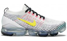 Air VaporMax Flyknit 3 Donna Scarpe Bianche Gialle Nike RN9614-295