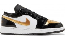Gold Jordan Schuhe Herren 1 Low SE GS RQ9501-997