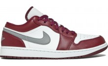 Jordan 1 Low Women's Shoes Pink Red SA9237-523