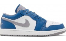 Jordan 1 Low Women's Shoes Blue SC7032-698