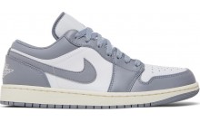 Jordan 1 Low Vintage Men's Shoes Grey SF2468-472