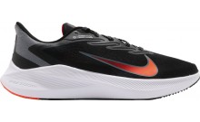 Schwarz Orange Nike Schuhe Herren Air Zoom Winflo 7 TD1271-801
