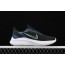 Mężczyźni Zoom Winflo 7 Buty Czarne Niebieskie Nike TD6707-348