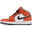 Jordan 1 Mid SE GS Kids Shoes Orange TM8213-779