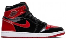 Jordan 1 Retro High OG Patent Men's Shoes Red UX0884-575