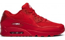 Mężczyźni Air Max 90 Essential Buty Czerwone Nike VX9786-003