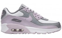 Nike Air Max 90 Leather GS Women's Shoes White VZ2368-025