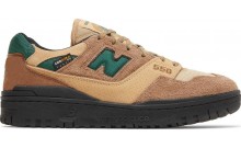 New Balance size? x 550 Men's Shoes Light Brown Green WI4985-203