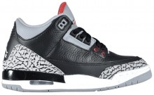 Jordan 3 Retro GS Kids Shoes Black WT2410-432