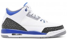 Jordan 3 Retro GS Kids Shoes Blue XG7575-589