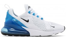 Nike Air Max 270 Men's Shoes White Blue ZE9592-799