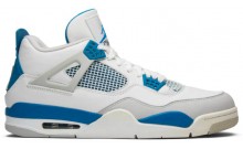 Blau Jordan Schuhe Herren 4 Retro ZL3305-353